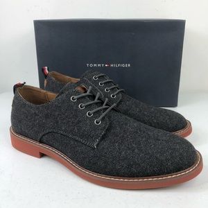 Tommy Hilfiger Men Garson8 Oxford Charcoal Shoes